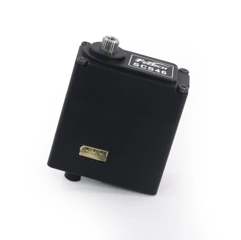 40kg Seriële Bus Servo Gear Robotachtige Servo Hoog Koppel Real Time Feedback Positie Spanning Temperatuur Dual Ball RC Robotarm