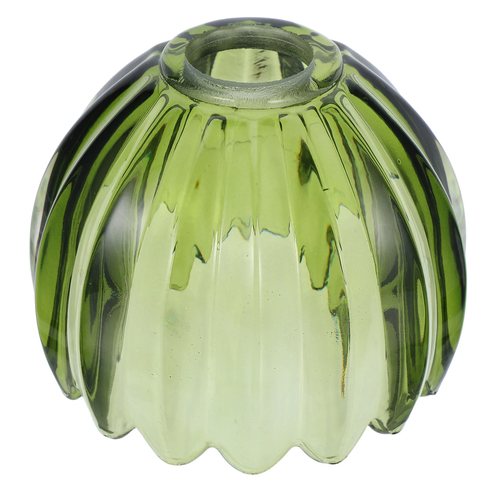 

Dark Green Glass Lamp Shade Aromatherapy Table Lamp Shade Handcrafting Pendant Light Fixture Cover For Bedroom Kitchen Bathroom