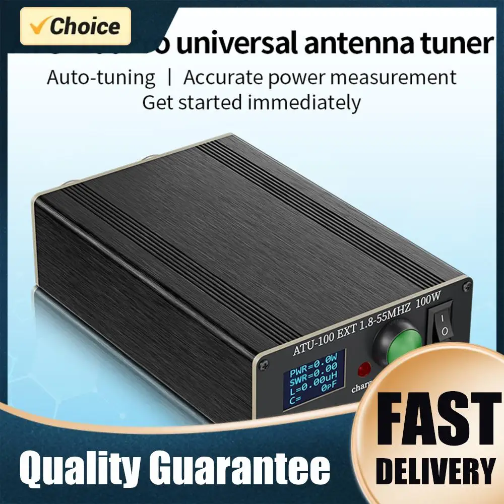 tuner-d'antenne-automatique-atu100-pro-18-55-mhz-avec-ecran-oled-de-096-pouce-coque-abs-batterie-rechargeable-matcheur-hf-pour-radioamateur