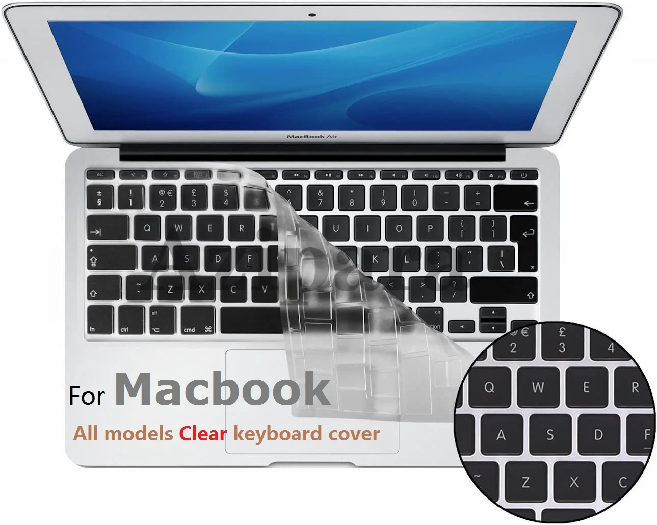 

Thin Clear for Macbook Air 2022 M2 Pro 14 16 M2 M1 Air 13 Pro 13 Retina 11 12 15 EU US Keyboard Cover Transparent Soft TPU Skin