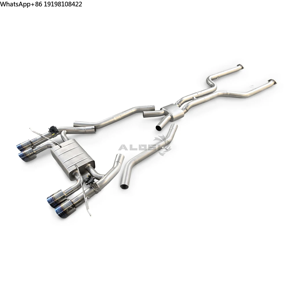 

Exhaust Suitable for BMW M3 G80 S58 3.0T 2020-2024 Stainless Steel Valve Exhaust Performance cat Back Exhaust