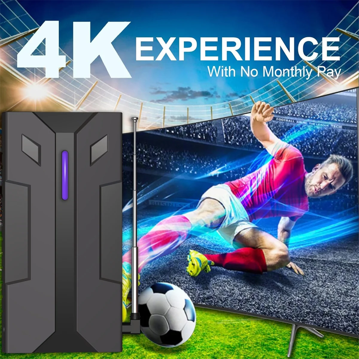 جديد 3C-قوية في الهواء الطلق داخلي إشارة قوية HDTV DVBT2 HD 4k كامل التلفزيون مكبر صوت أحادي هوائي رقمي للتلفزيون عالي المدى