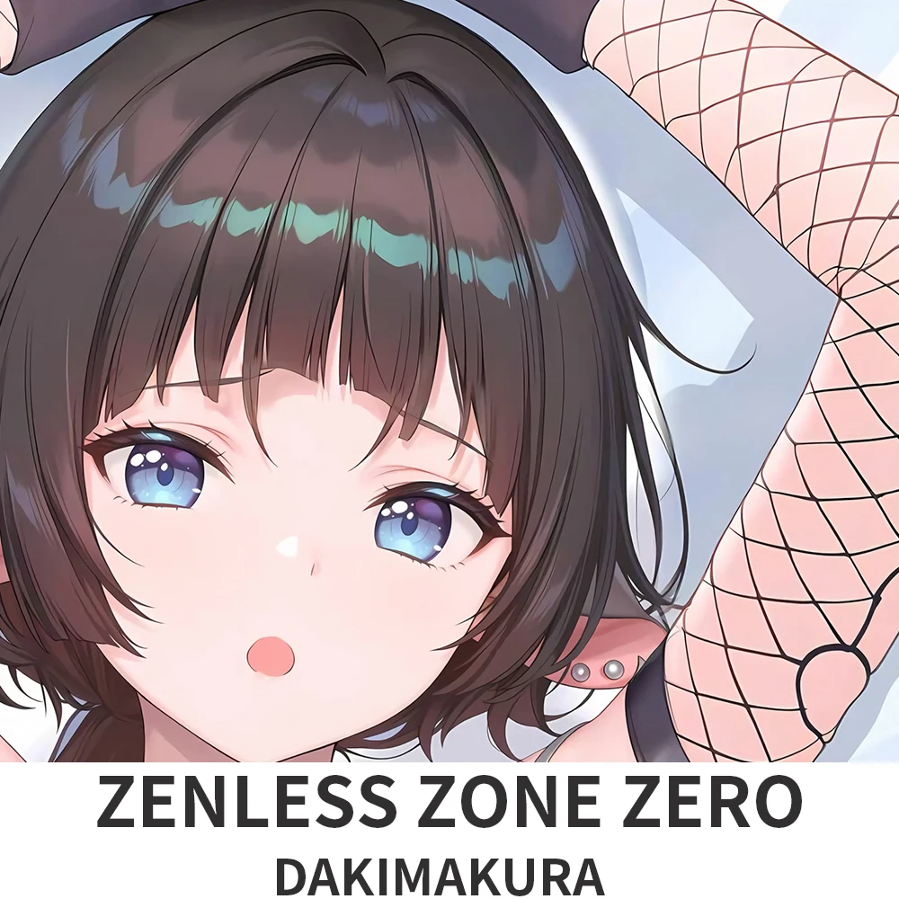 Zenless Zone Zero Jian Du Dakimakura Hugging Body Pillowcase Anime Pillow Cushion Cover