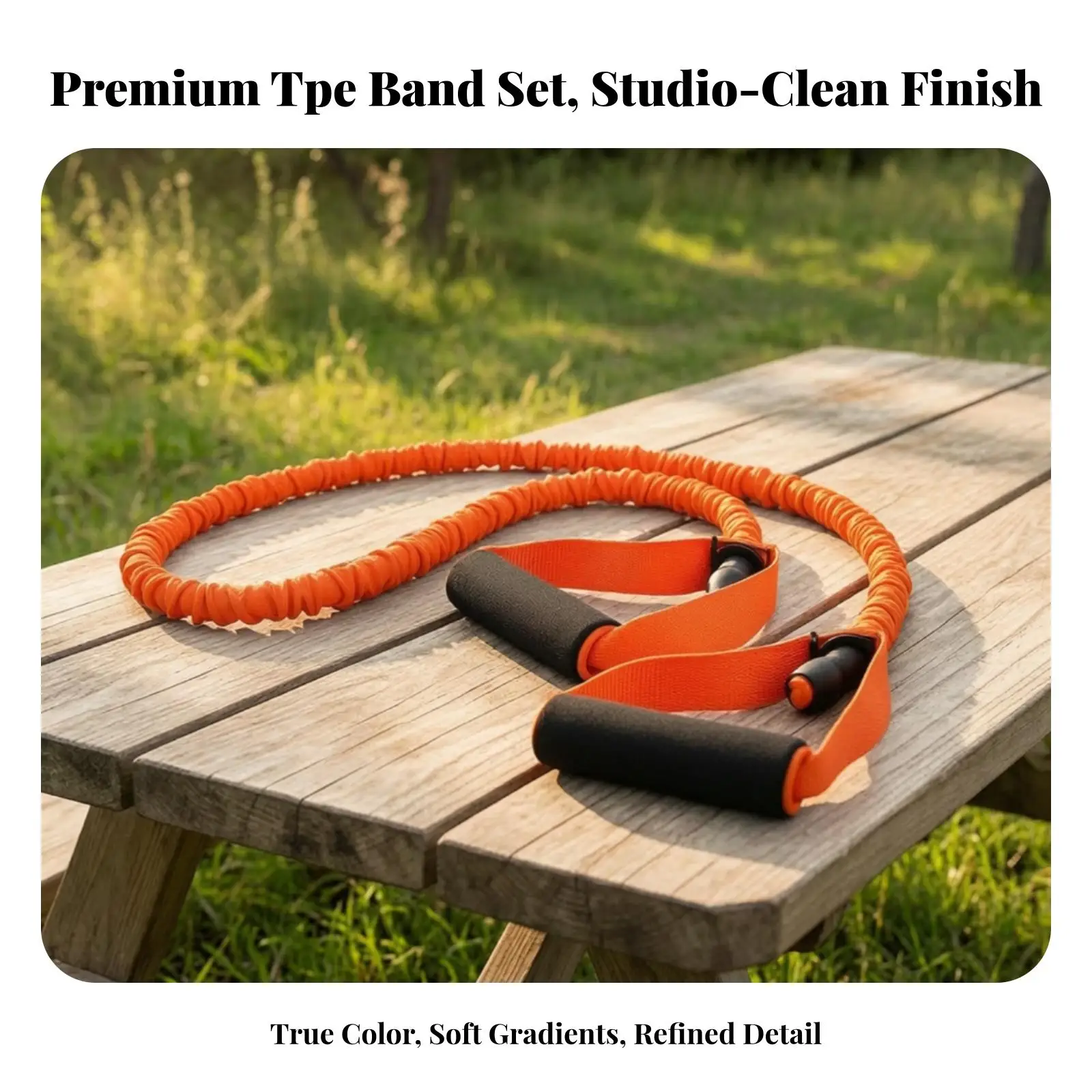 Resistance Training Bands for Fitness Enthusiasts Portable Latex Tube with Slip Hold Grip for Daily Exercise