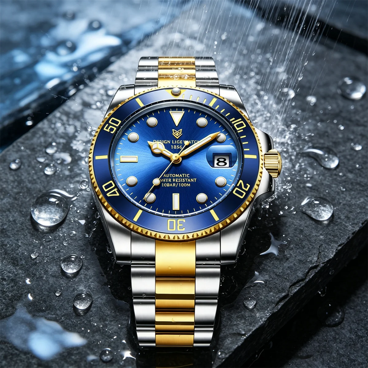 Top Luxury Men Wristwatch Diving Watch of man Automatic Mechanical Waterproof Wristwatches Machine Watch Reloj Hombre