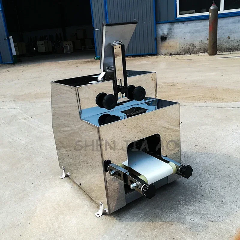 

Home Electric Automatic Stainless Steel Dumpling Skin Machine Electric Imitation Handmade Dumpling Wrappers 220V 0.45KW