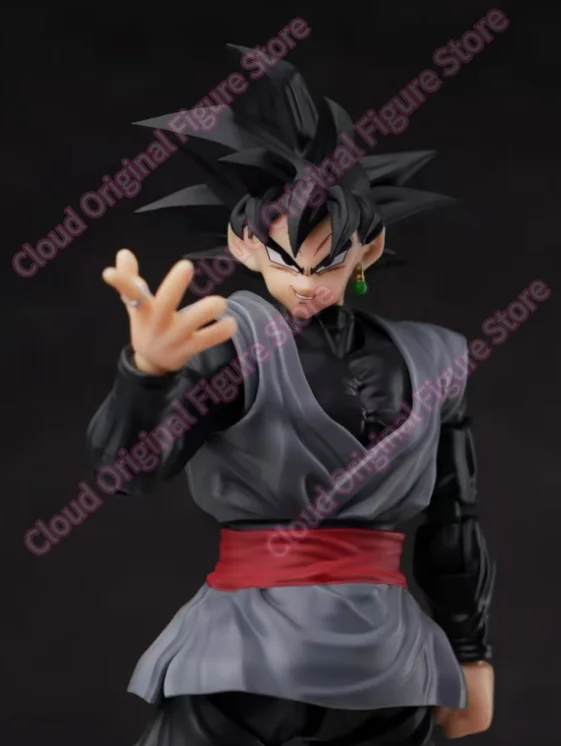 In Stock DIMENSIONIA Studio Son Goku Dragon Ball Figures Black Goku Anime Action Figure Collection Model Toys Gifts Hobby view 4