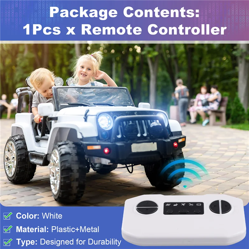 Remote Controller For Children Electric Vehicles Children Electric Car Replacement Parts