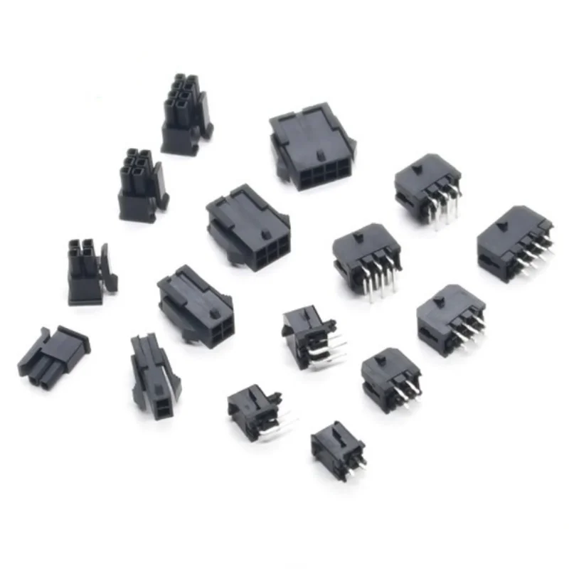 5-50pcs 43045 MX3.0mm Socket Right-Angle/straight Pin Double-Row Connector 43025 43020 Male/Female Housing