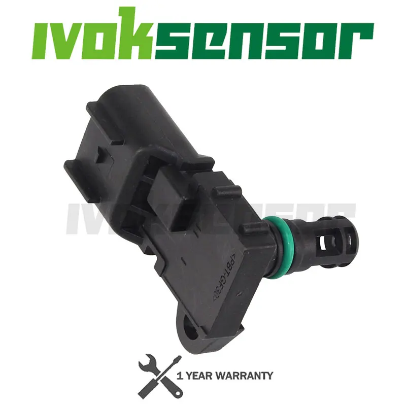 MAP Sensor for Ford C-Max Fiesta Focus Fusion Ka Mazda 2 Volvo C30 S40 1490907 1141598