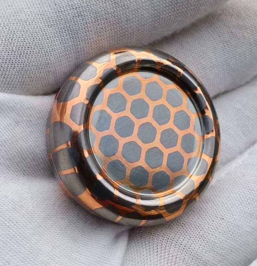 Used EDC Superconducting mechanical pp coin Stress Relief Toy Pocket Toy Fidget Slider Decompression Toy For Adult