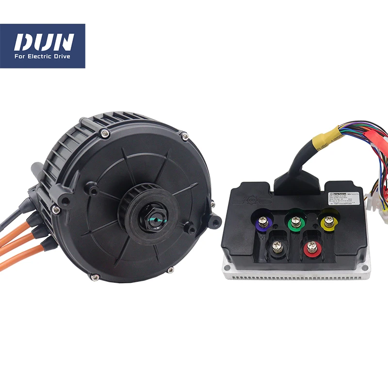 

QS165 5000W 35H 90KPH Mid Drive Motor Hall Type with FarDriver ND72450 V2 Controller and N7 Display For High Speed Dirtbike