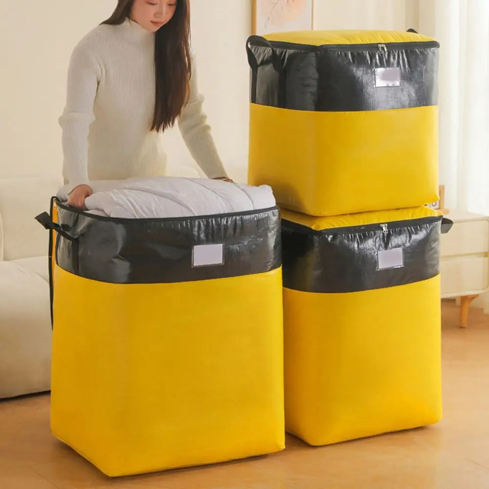 

Large Capacity Moving Package Bag Dustproof Moisture-proof Quilt Clothes Storage Bag Reusable Heavy Duty