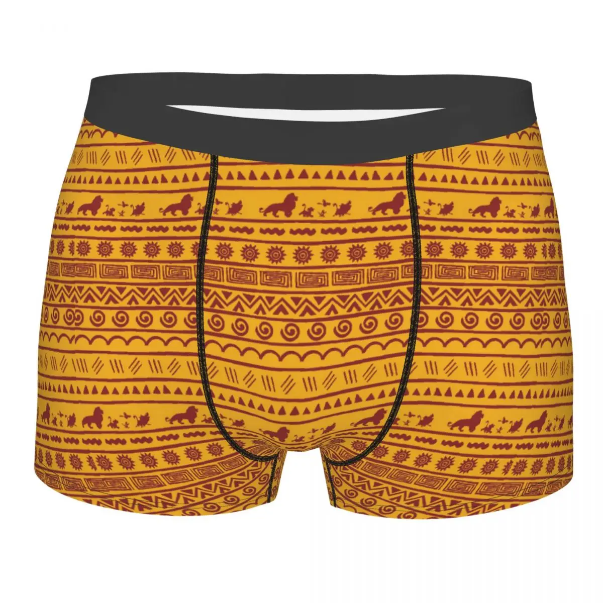 

Male Fashion The King Lion Simba And Nala Underwear Boxer Briefs Men Soft Shorts Underpants