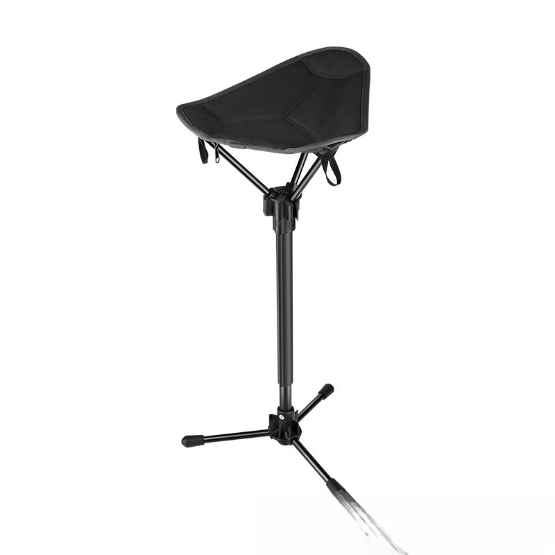 

Retractable folding stool Portable aluminum alloy camping folding chair stool camping fishing stool