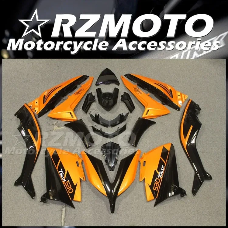 

Injection Mold New ABS Whole Fairings Kit Fit for YAMAHA Tmax 530 2015 2016 15 16 Bodywork Set Orange