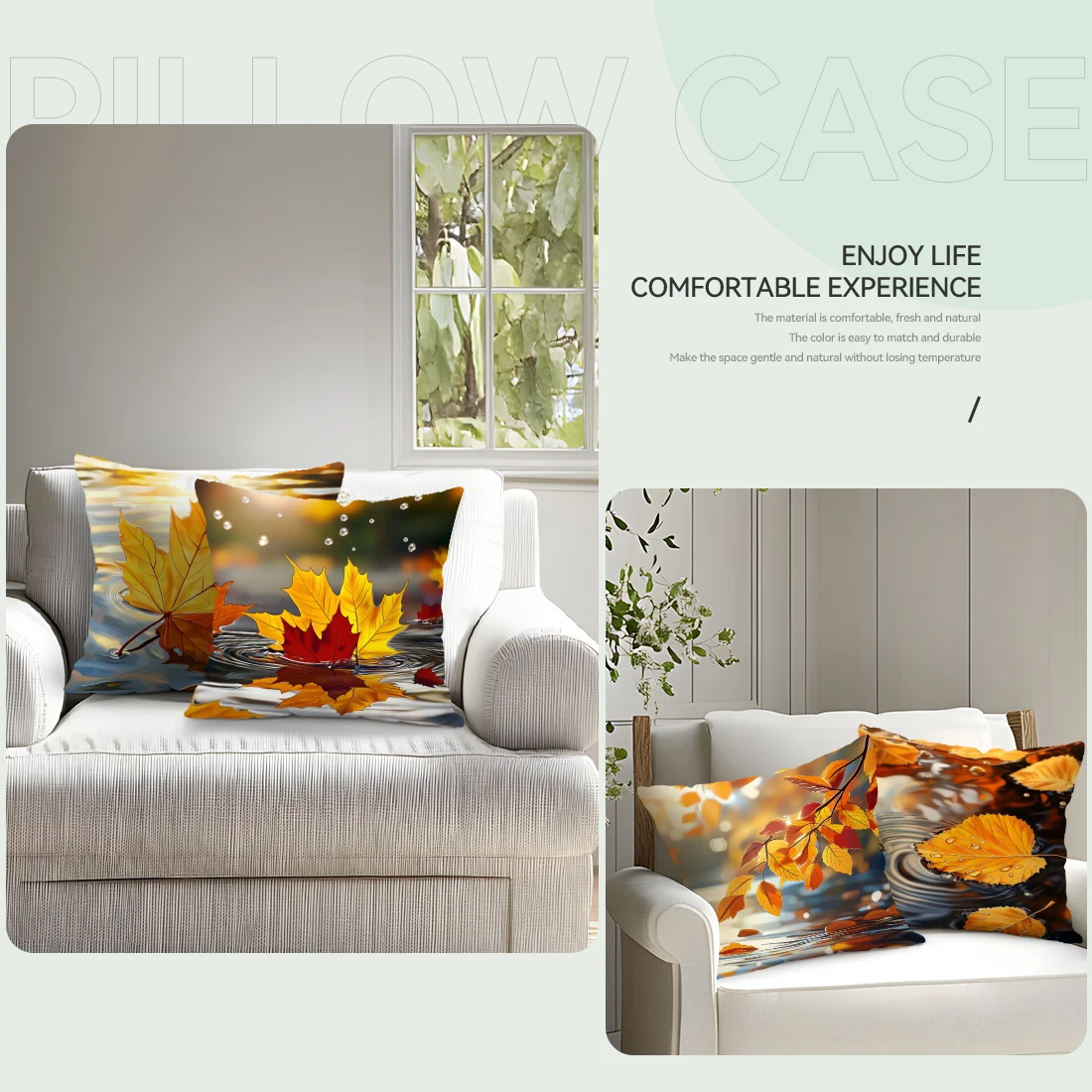 Juego de 4 Uds de funda de cojín con impresión digital, funda de almohada sencilla de terciopelo de piel de melocotón para