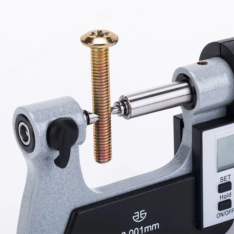 IPRE Electronic Digital Ball-End Outside Micrometer  Span Measurement  Modular Display Gear Micrometer with High Precision