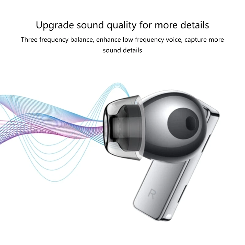 Tapones para los oídos para Freebuds Pro TWS2, aislamiento acústico antideslizante, reducción de ruido, funda de látex para auriculares