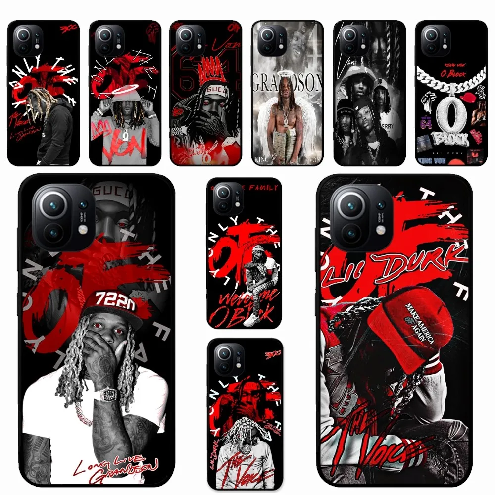 Rapper K-King V-Von Singer Phone Case For Xiaomi Mi 5X 8 9 10 11 12 lite pro 10T PocoX3pro PocoM3 Note 10 pro lite