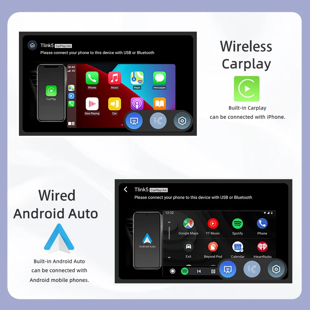 لأودي TT 2006 - 2014 Carplay أندرويد 13 راديو تشغيل السيارات اللاسلكي Carplay سيارة شاشة الوسائط المتعددة نظام تحديد المواقع DSP IPS 4G WIFI