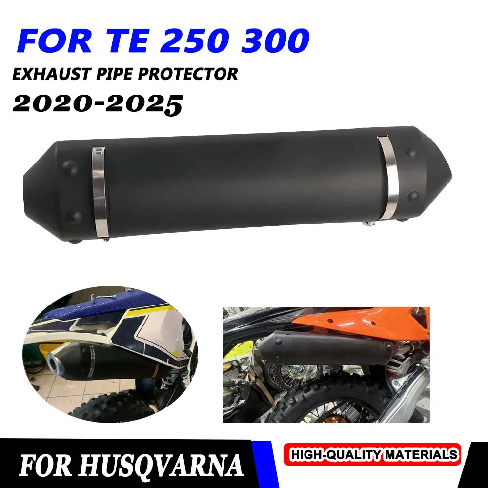 For Husqvarna TE 250 300 TE300 TE250 2020 - 2025 Motocross Heat Shield Exhaust Protection Exhaust Tail Section Protective Cover