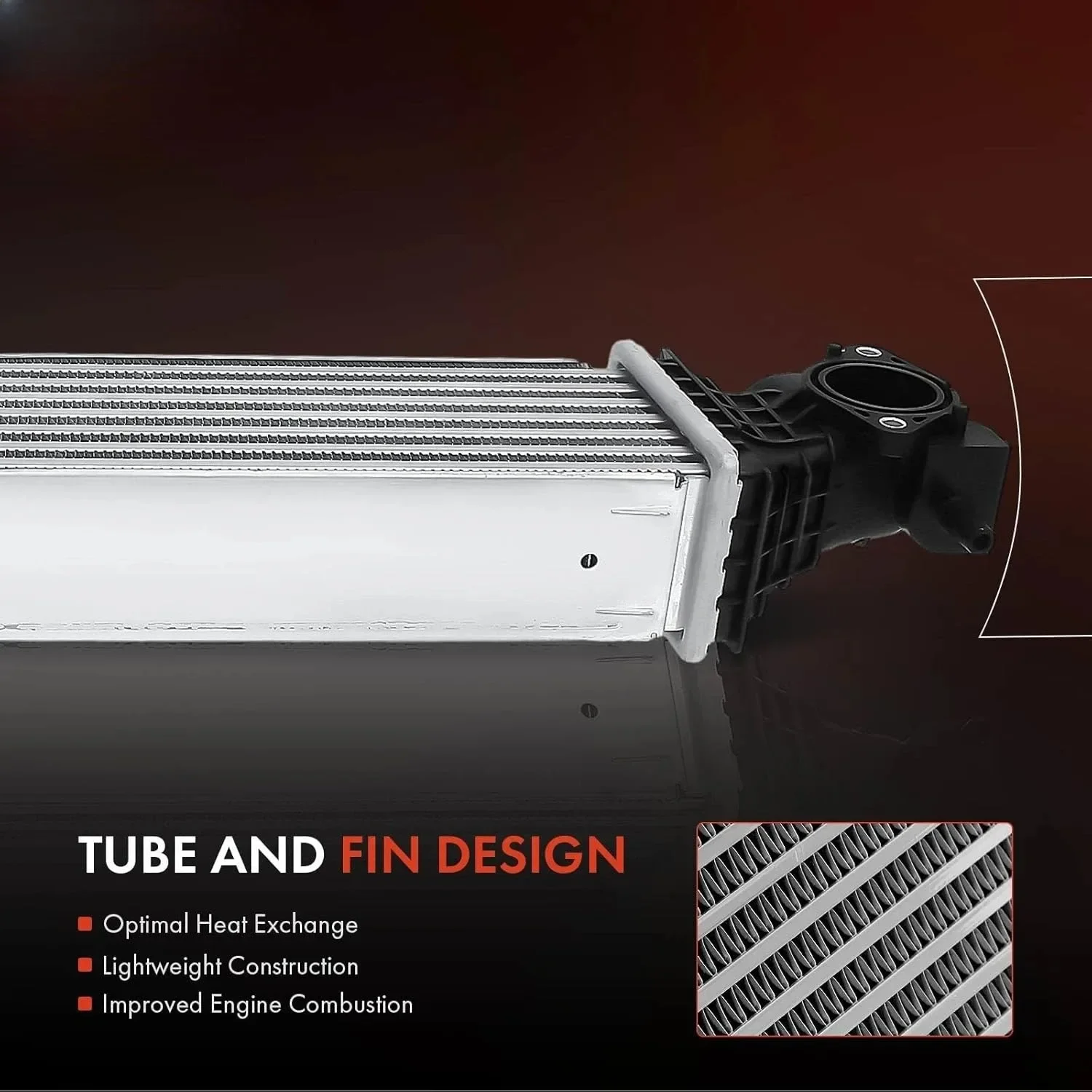 

A-Premium Turbo Intercooler Compatible with Honda CR-V CRV 2017-2022 L4 1.5L Turbocharged SUV