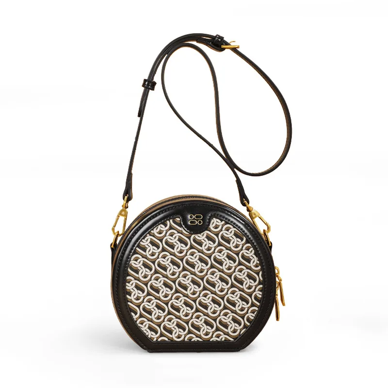 Crossbody Tas Damestas 2023 Kleine Ronde Tas Meisjes High-End Gevoel Niche Mobiele Telefoon Tas