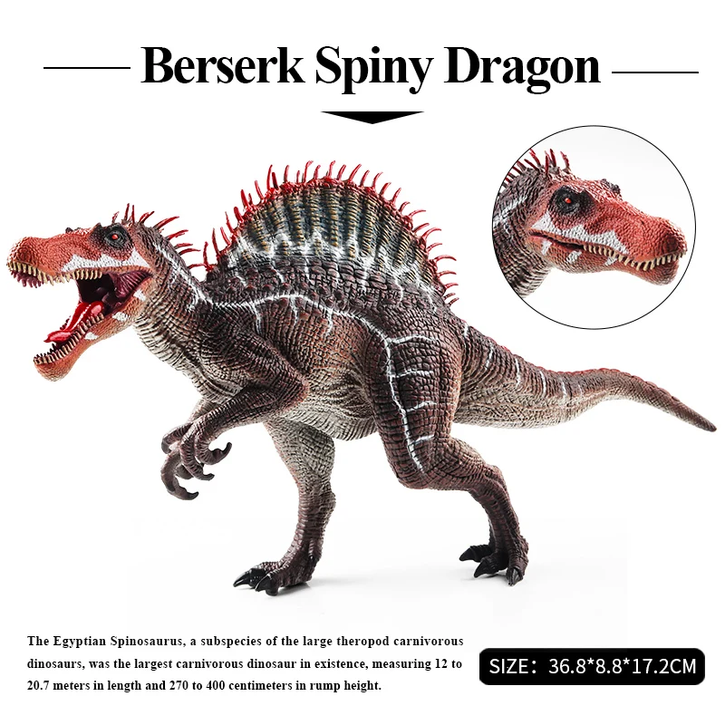 Oenux New Jurassic Dinosaur Brinquedo Spinosaurus Action Figures