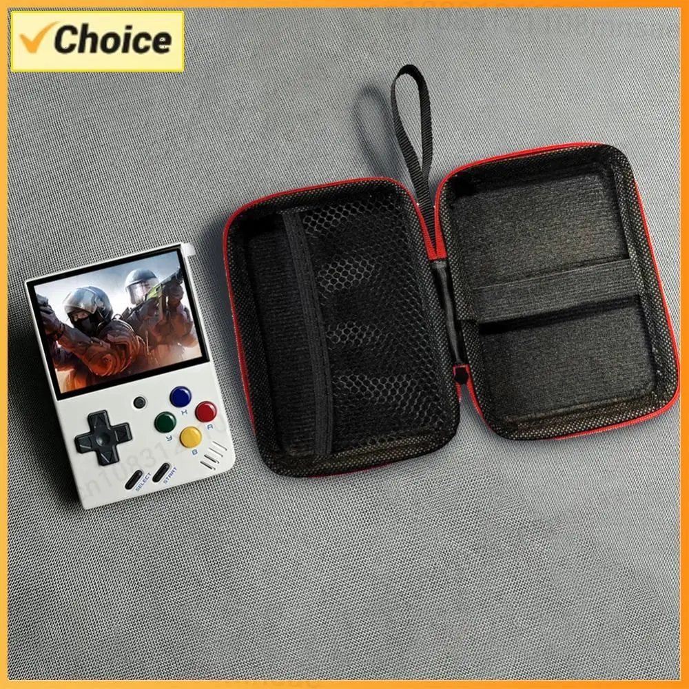 EVA Game Console Organizer Waterproof Multifunctional Game Console Protection Bag Wear-resistant Lightweight for Miyoo Mini Plus