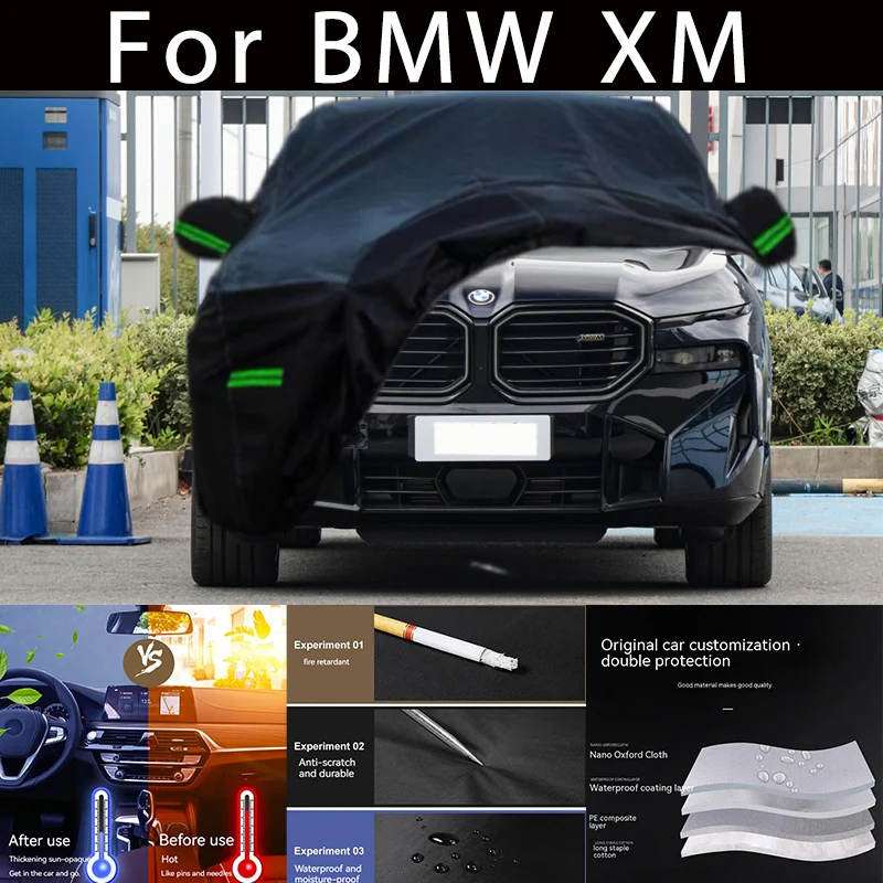 

For BMW XM Outdoor Protection Full Car Covers Snow Cover Sunshade Waterproof Dustproof Exterior Car accessories