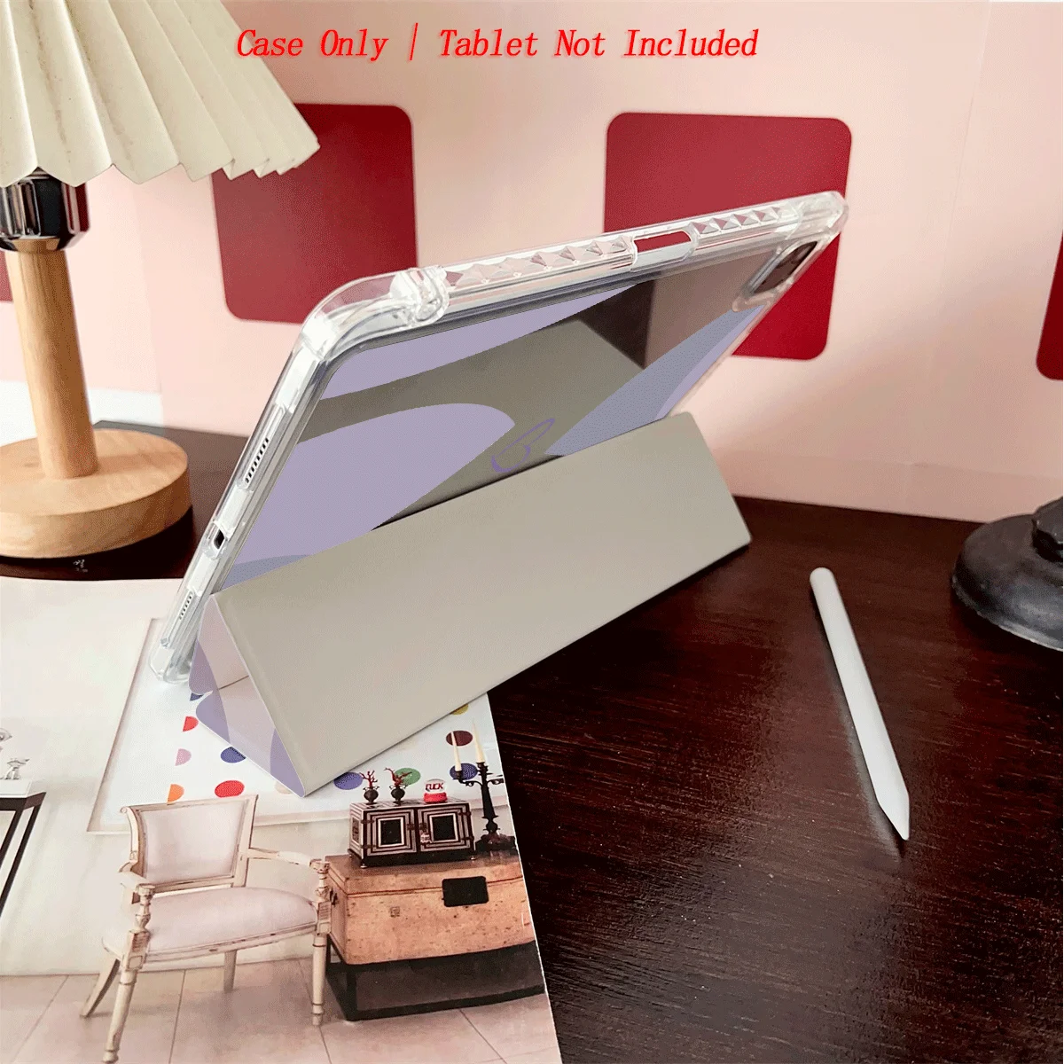 Slim Fit Premium TPU Tablet Cover, Shockproof Durable Lightweight Protective Case for iPad Samsung Huawei Honor Redmi Xiaomi