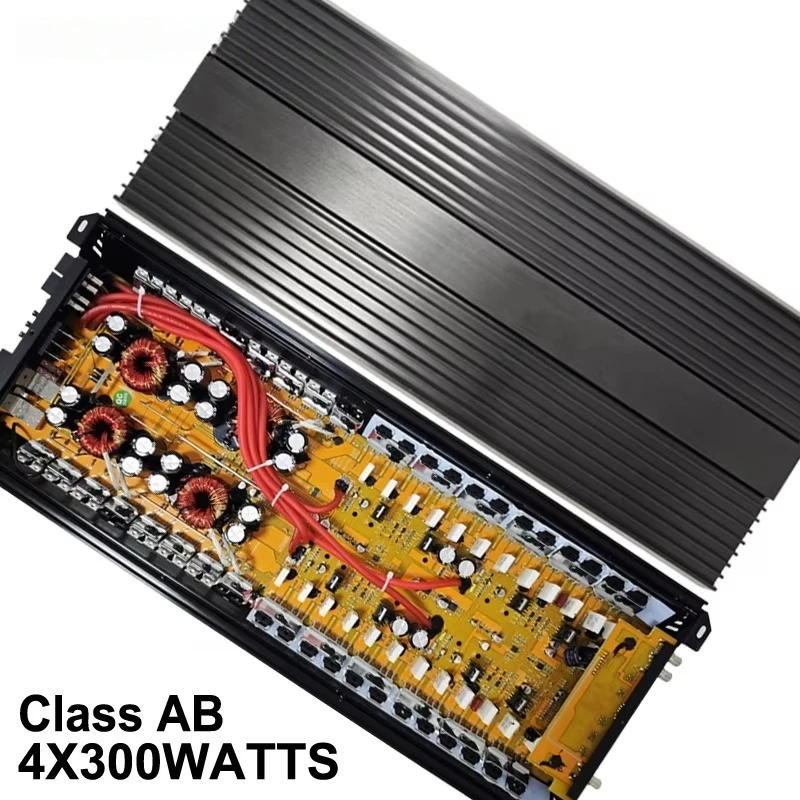 MA-300.4 Great Power 300w*4ch in 4ohm classab car amplifier newly upgraded car amplifier with