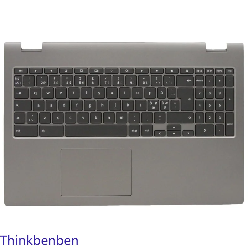 NDC Nordic Mineral Gray Keyboard Upper Case Palmrest Shell Cover For Lenovo Chromebook C340 15 5CB0U43702