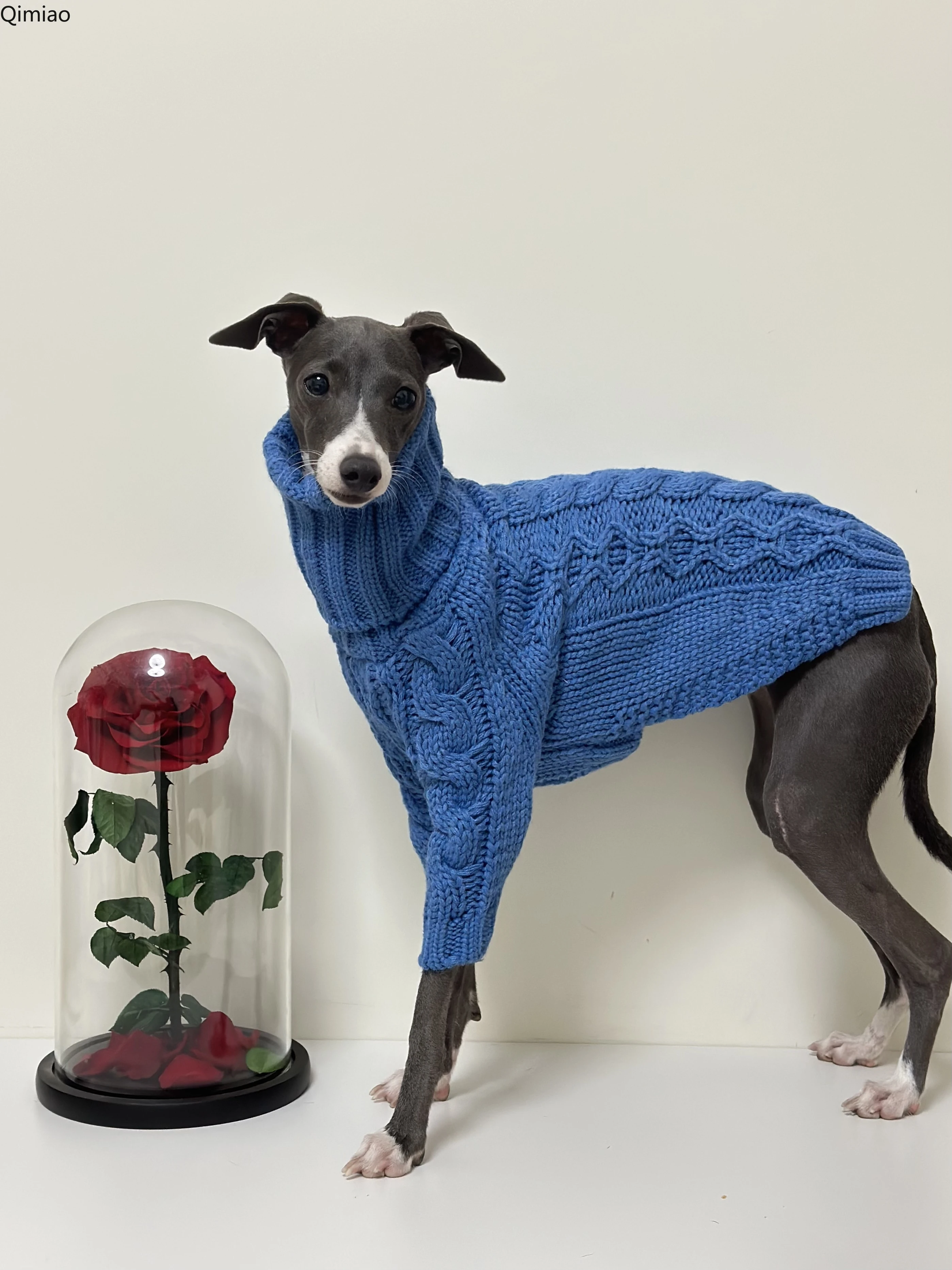 Cozy Dog Sweater - Soft, Warm, and High-Necked Design for Ultimate Comfort - Universally Fits Small, Medium, and Large Breed Dog