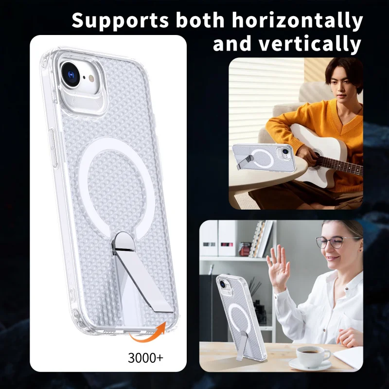 : Capa de telefone com suporte