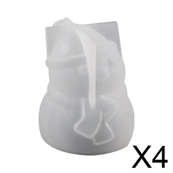 

Epoxy Resin Casting Silicone Mold Christmas Candle Model Reusable Scented Ornaments for DIY Party Decoration