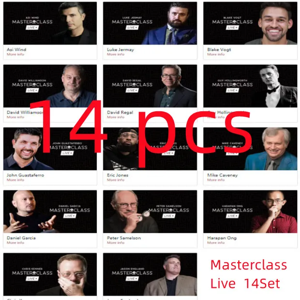 Masterclass Live-kolekcja magiczne instrukcje magiczne sztuczki