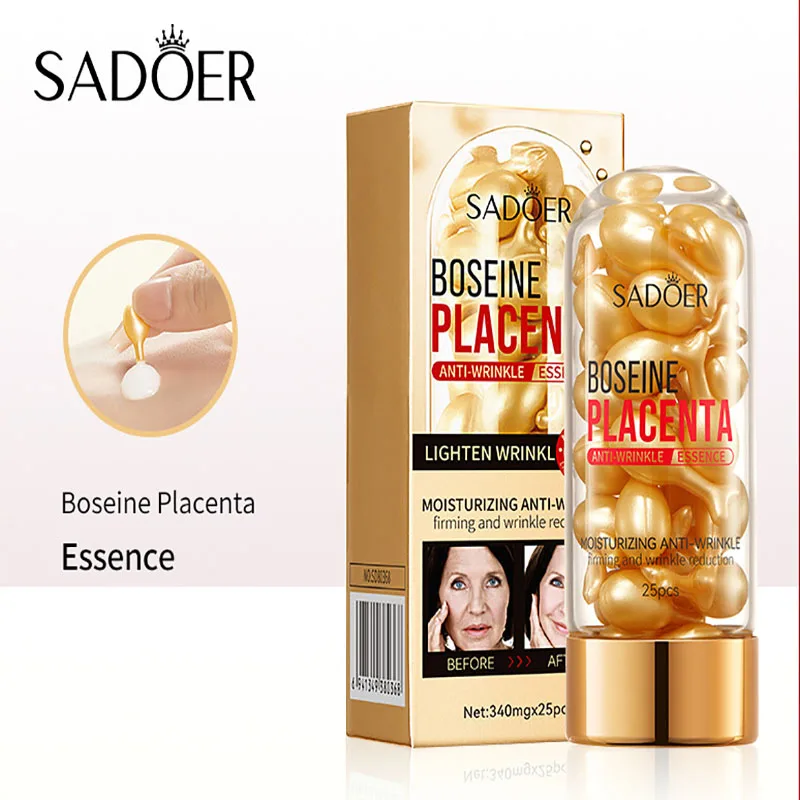 

25Pcs Capsule Facial Moisturizing Brightening Firming Facial Essence Beauty Face Skin Care Products Boseine Face Serum