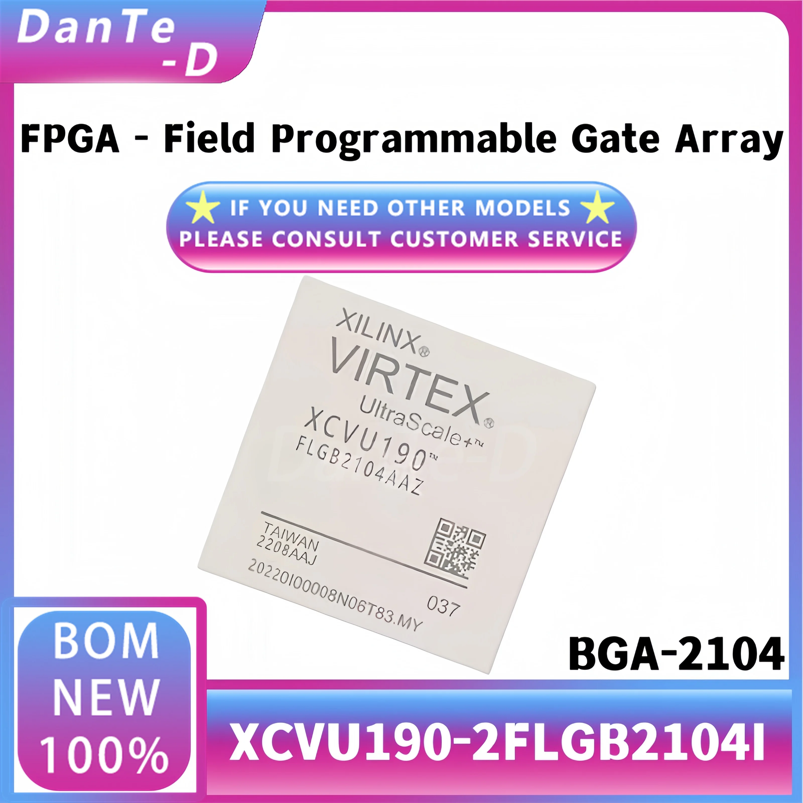 

XCVU190-2FLGB2104I 1FLGB2104E FBGA-2104 Programmable IC Original