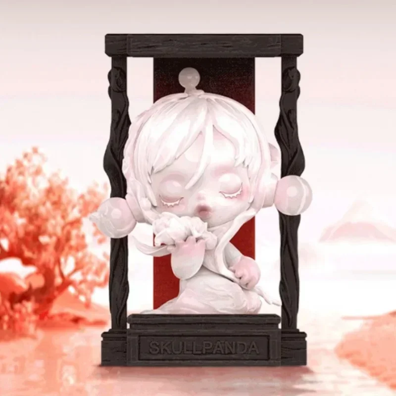POPMART SKULLPANDA Series A TULIP INVITATION Anime Figure Blind
