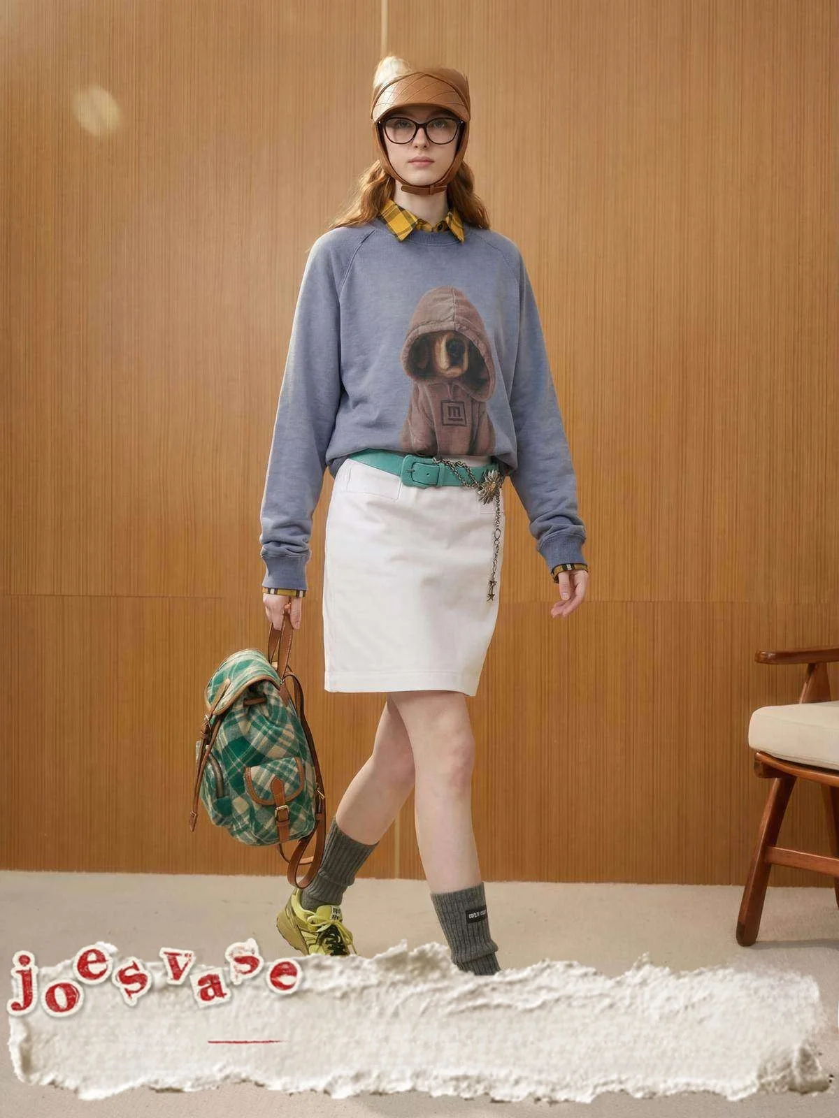 

Purple Long Sve round Ne T-irt Women's Vintage Sle Loose Fit Teen Girls' Printed aphic Crew Ne Top for Autumn