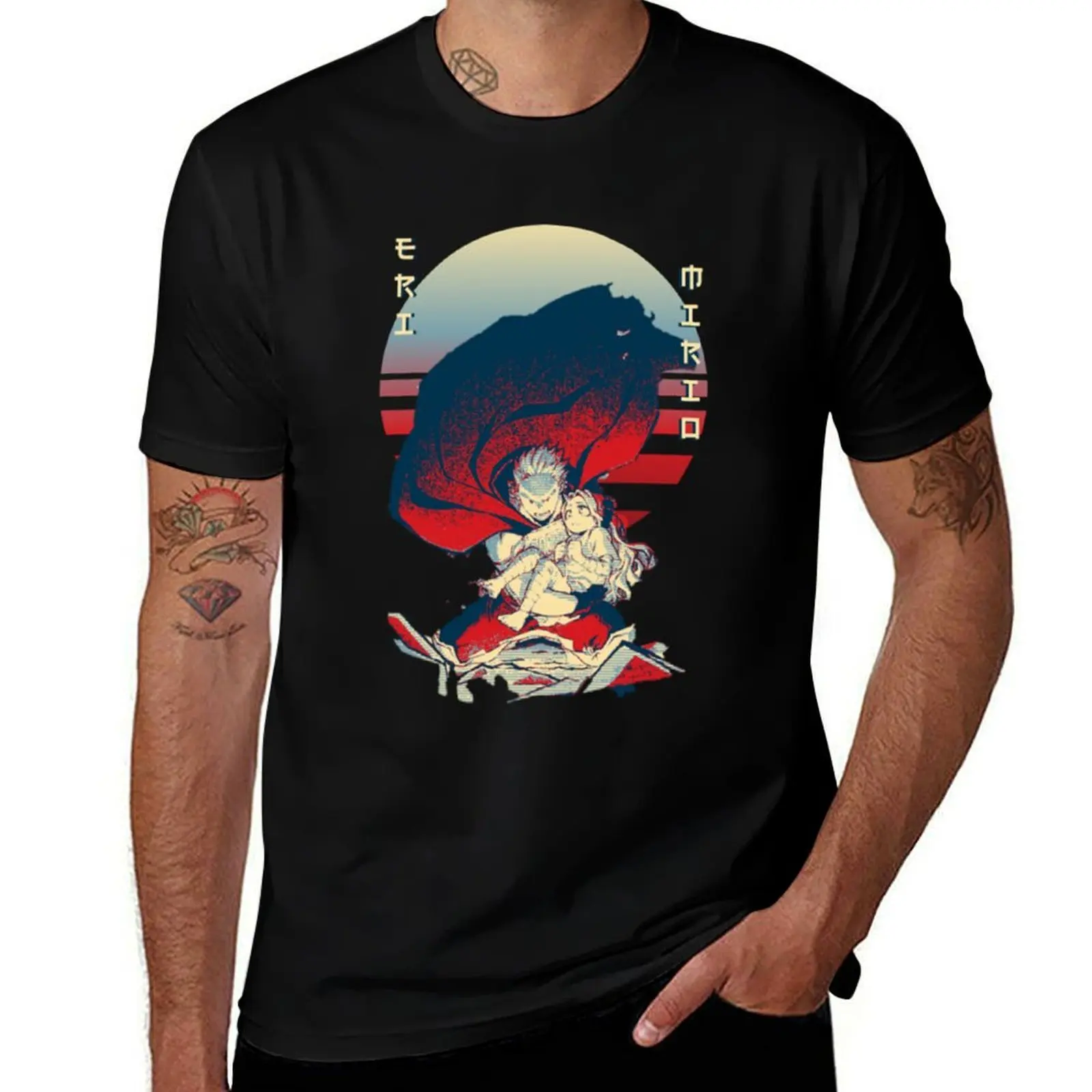 Lemillion x Eri chan T-Shirt t shirts for man cotton T-Shirt