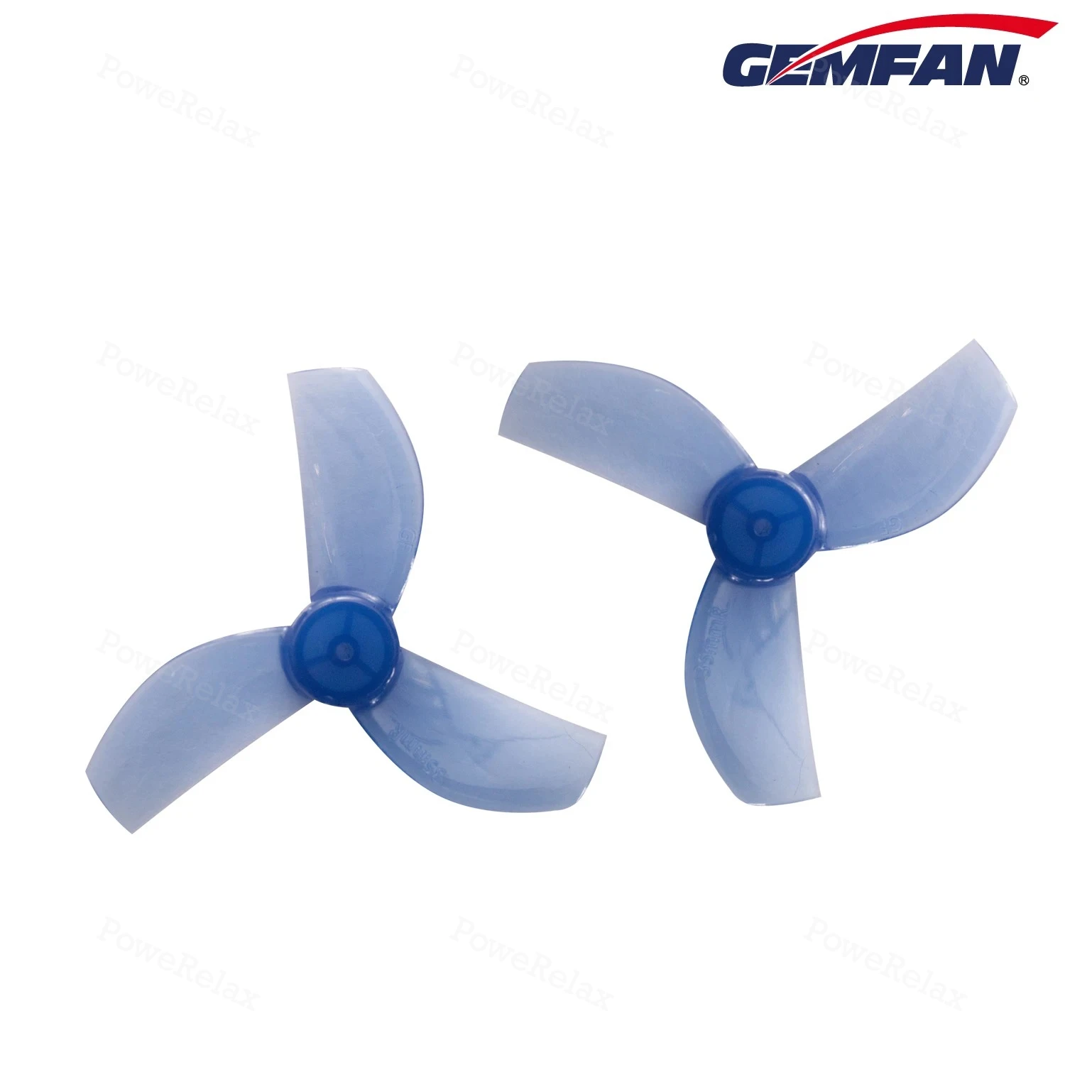 16pairGemfan 35mm-3 35mm 3-Blade PC Micro Propeller 1.0mm for RC FPV Racing Freestyle FPV Tinywhoop Drones 08028 Motors DIY Part