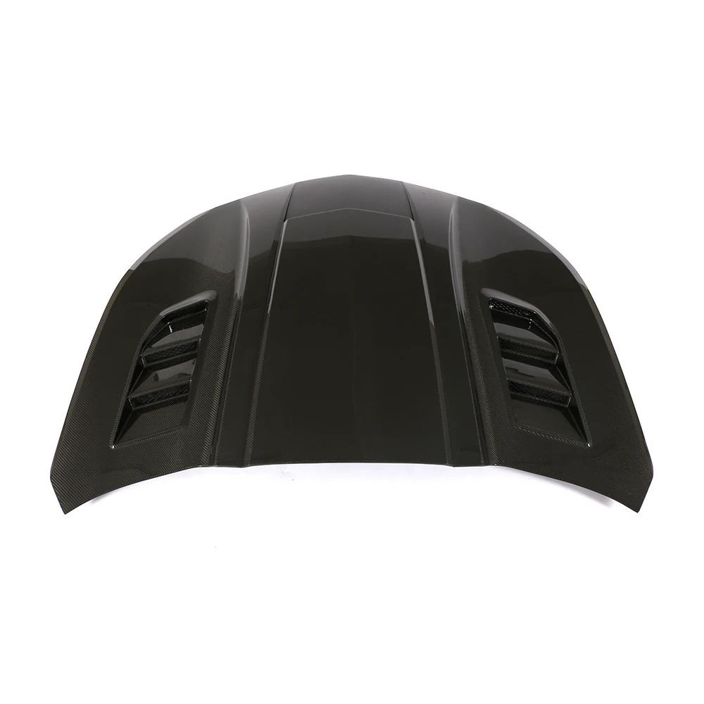 

Carbon Fiber Engine Hood Bonnet For Camaro With Vents 2016-2018 Body Kit