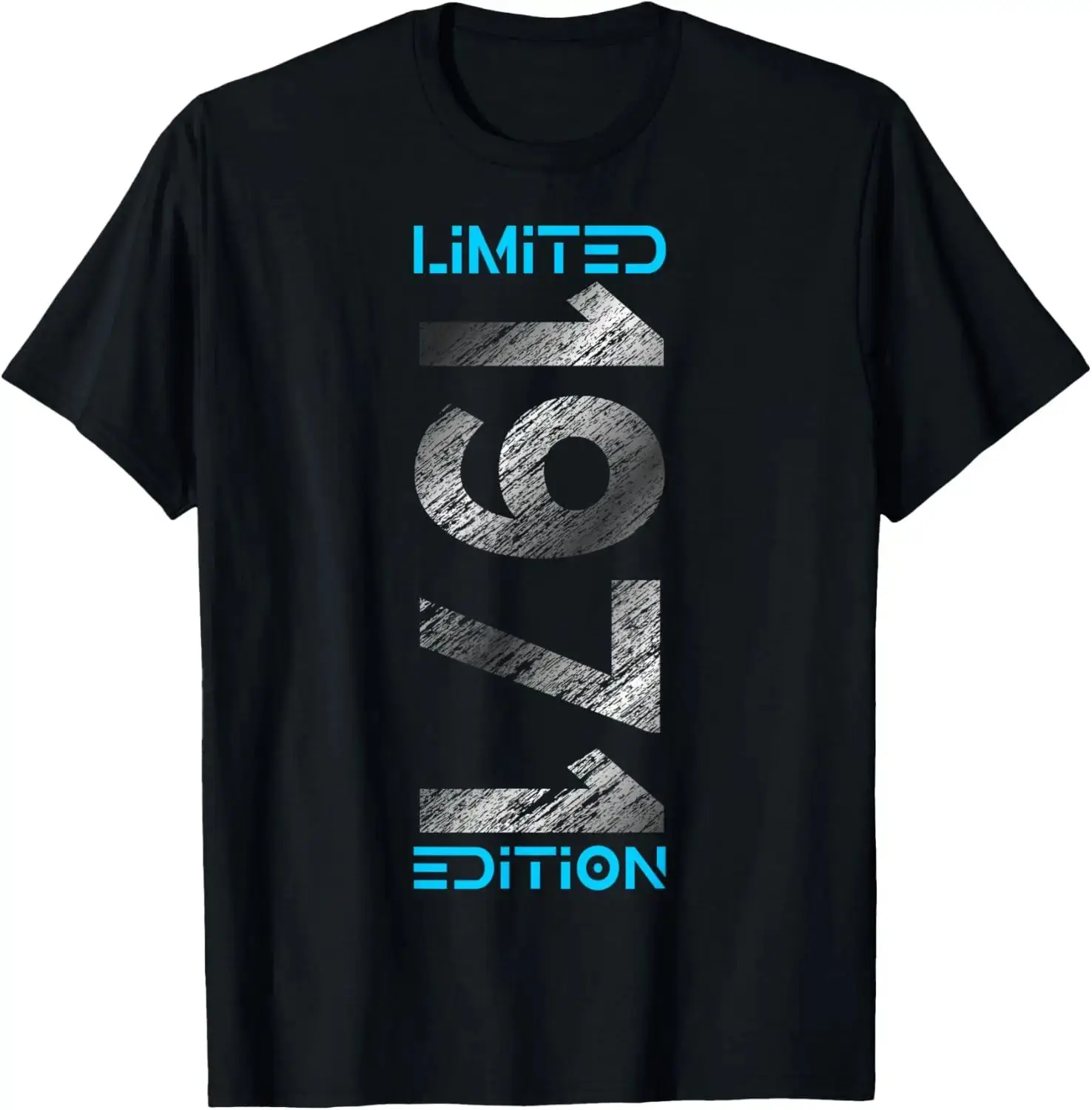 Awesome Year 1971 Vintage Since 1971 Limited Edition 1971 T-Shirt Short Sleeve Mens Clothing Graphic T Shirts Camiseta Hombre