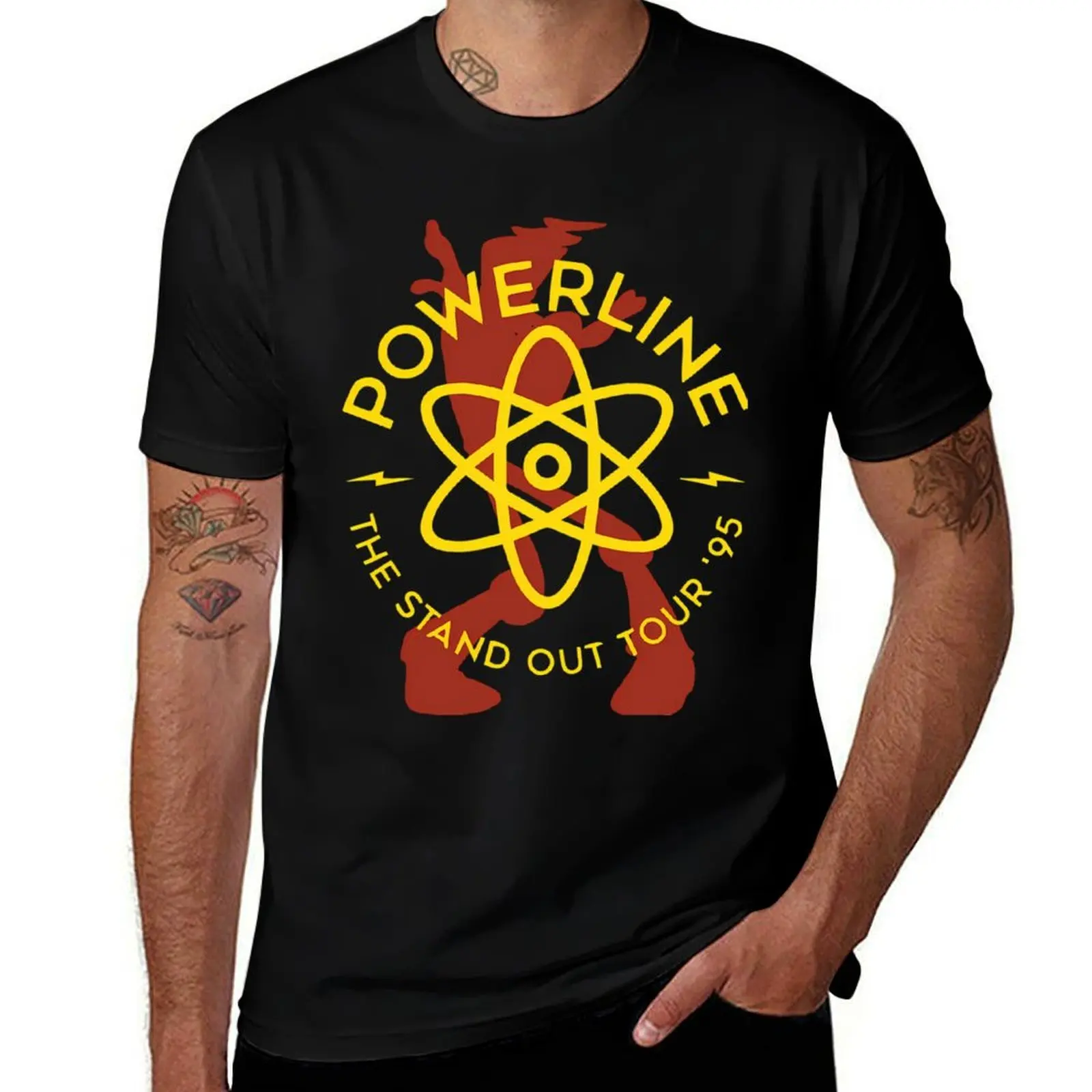Powerline Classic - Lester's Possum Park T-Shirt Athletic Fit Sports Short Sleeve Top T-Shirt