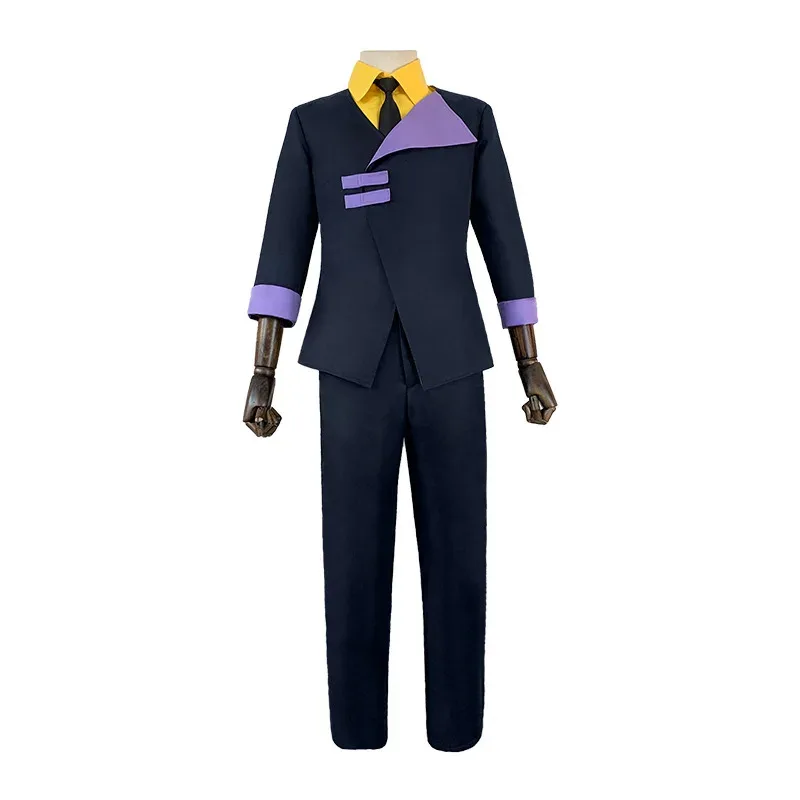 

Spike Spiegel Cosplay Costumes Blue Uniform Anime Cowboy Bebop Role Play Suit For Men Halloween costume