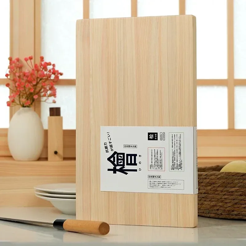 

Japanese Hinoki Cutting Board, Natural Cypress Wood, Kitchen Chopping Board, High Durability Blade Protection Chopping Board