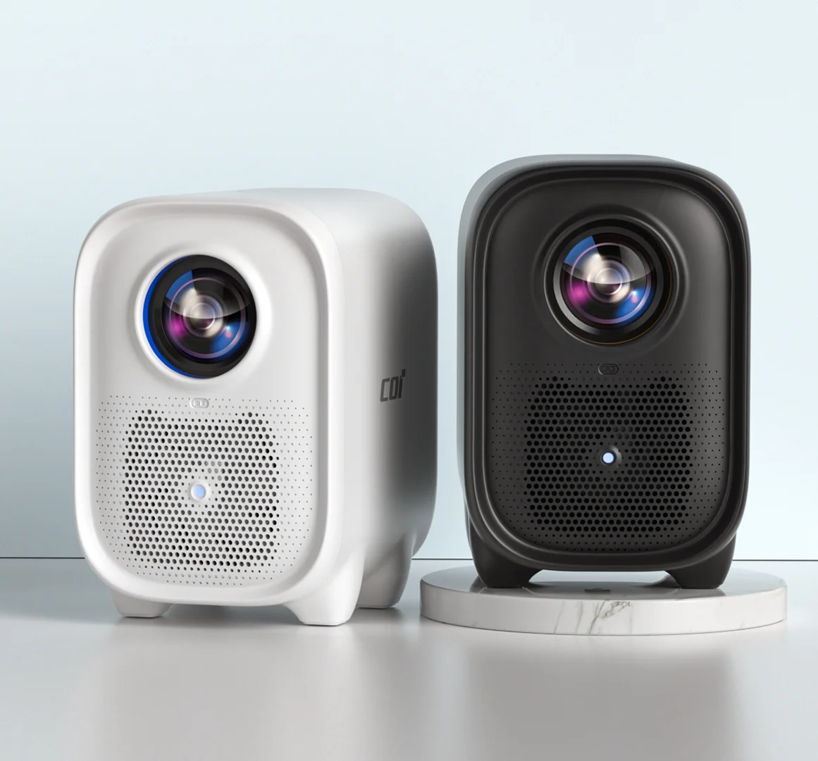 

UN50 4K Projector with WiFi and Bluetooth, Auto Keystone Video Projector, 1080P Home Movie Projector